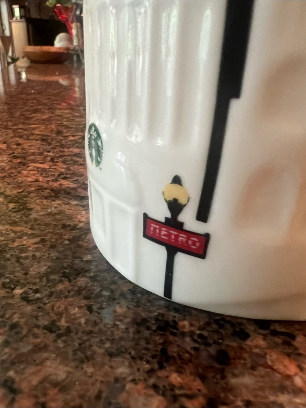 Starbucks Paris collectible skyline view mug - Picture 2 of 8